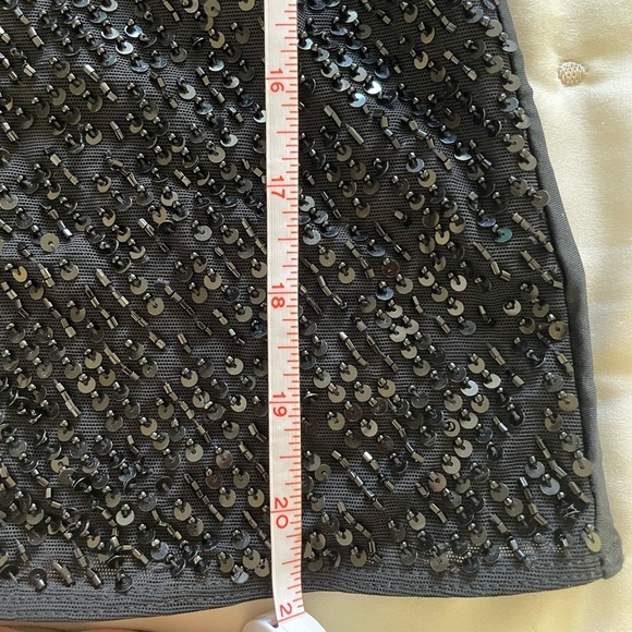 EUC Escada black sequins top sz L - Picture 10 of 10